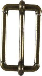 Leiterschnallen 30mm antik 