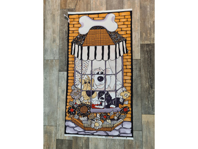 Panel Rapport Hunde 0,60x1,10m 