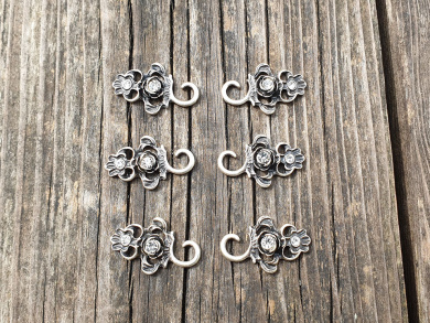 Miederhaken asi/crystal 1 Paar (2 Stück) 