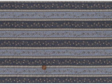 Jacquard gestreift grau / gold 