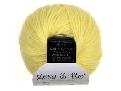 Atelier Zitron gesa & flo Farbe 05 hellgelb 