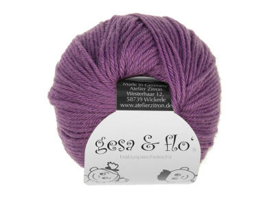 Atelier Zitron gesa & flo Farbe 26 lila 