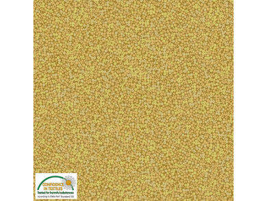 Baumwollstoff Kombi Farbe 139 senf 