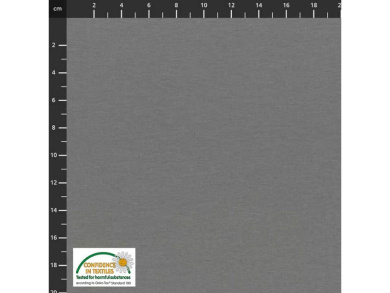 Jersey Avalana uni  028 kieselstein Reststück 1,85 x 1,50m 