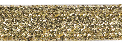 Paspelband 10mm Lurex gold 