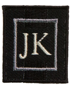 Applikation JK schwarz 