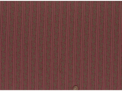 Jacquard gestreift rot / grün 