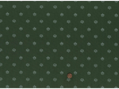 Trachtenbaumwollstoff grasgrün Reststück 1,40 x 1,40m 