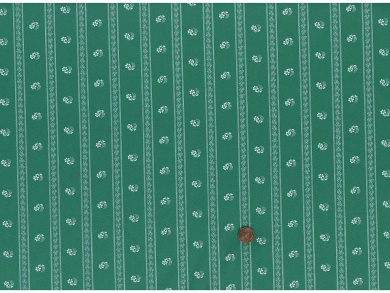 Trachtenbaumwollstoff flaschengrün 