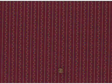 Trachtenbaumwollstoff burgund 