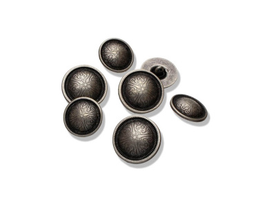 Silberknopf Ornament 23mm 