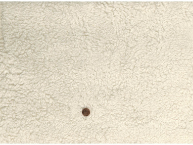 Teddystoff natur Krimmer Baumwolle 