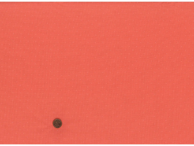 Baumwollstoff zarte Punkte pfirsich Reststück 0,95 x 1,50m 