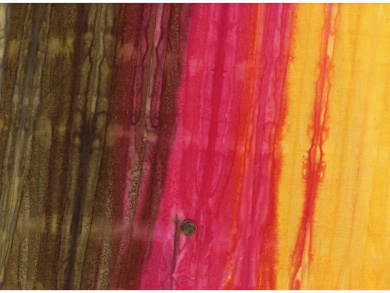 Baumwollstoff Bali Streifen pink gelb grün 