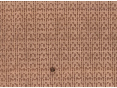 Baumwollstoff hellbraun Hert Reststück 1,25 x 1,10m 