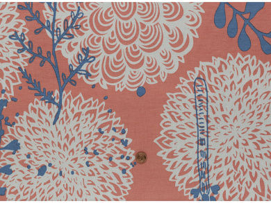 Modal-Jersey Chrysantheme Reststück 0,5 x 1,5m 