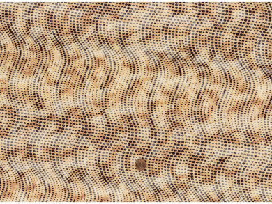 Viskosejersey Batiktupfen sand 