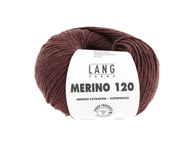 Lang MERINO 120   0262 BRAUN 