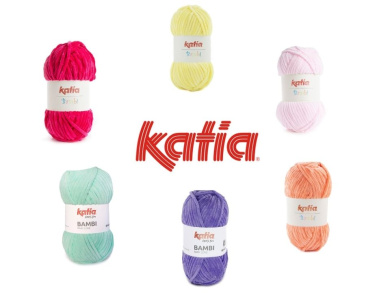 KATIA BAMBI Chenillegarn 