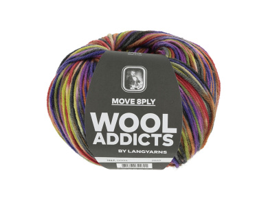 Lang MOVE 8PLY 0004 Sockenwolle 8-fädig 