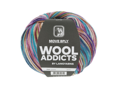 Lang MOVE 8PLY 0005 Sockenwolle 8-fädig 