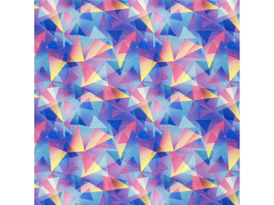 Badeanzugstoff Dreiecke Streifen Funktionsjersey 