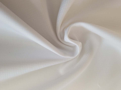 Baumwollstoff Blusenstoff weiß Reststück 2,25 x 1,50m 