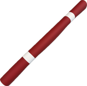 Kunstleder rot Reststück 0,50m x 1,50m 