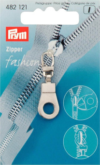 Fashion-Zipperoese silberfarbig Prym 