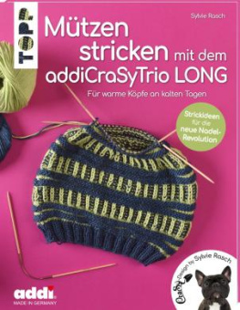 Buch Mützen stricken mit dem addiCraSyTrio LONG 