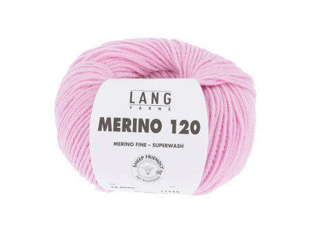 Lang MERINO 120 0009 ROSA