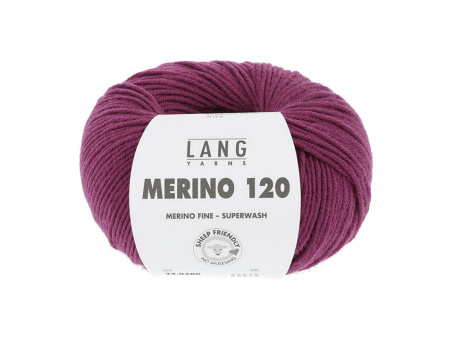 Lang MERINO 120 0280 PFLAUME