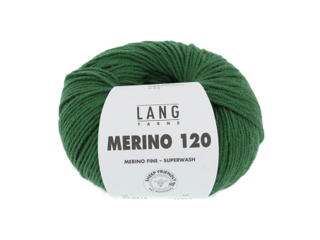 Lang MERINO 120 0417 GRÜN