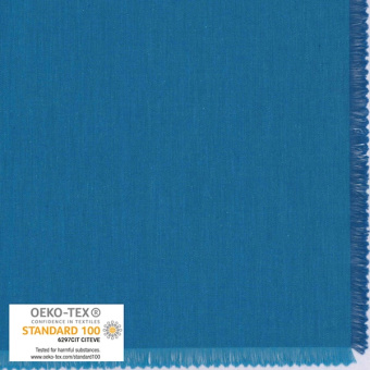 Baumwollstoff Sevilla  016 jeansblau meliert 