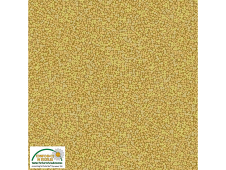 Baumwollstoff Kombi Farbe 139 senf 
