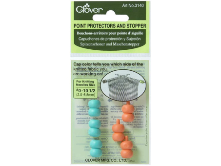 Clover Maschenstopper 2,0-6,5  6 Stück (Pro Paar eine Reserve) 