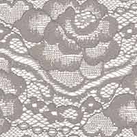 elastische Perlonspitze grau 90mm breit 