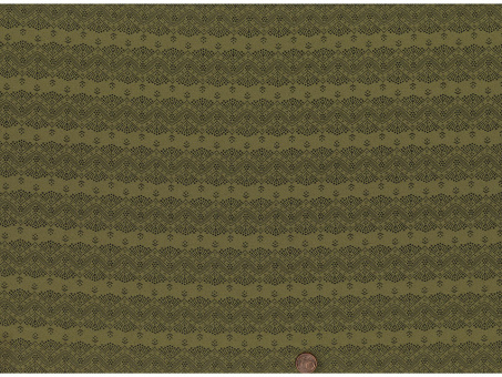 Jacquard Ornamente oliv 