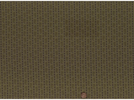 Jacquard kleine Blumen grün 