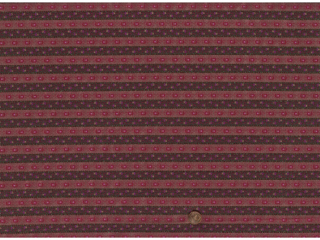 Jacquard Glitzer rot / grün Reststück 1,10 x 1,60 