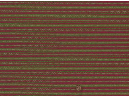 Jacquard gestreift hellgrün / rot 