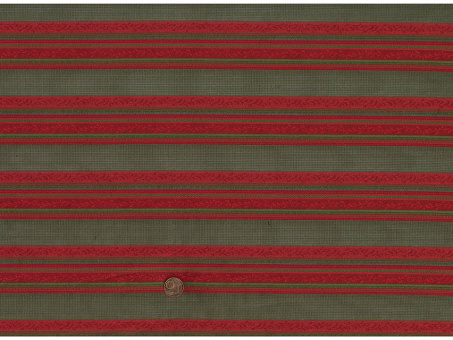 Jacquard transparent grün / rot 