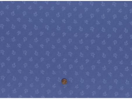 Trachtenbaumwollstoff  pastellblau 