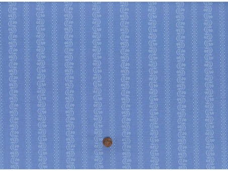 Trachtenbaumwollstoff hellblau 