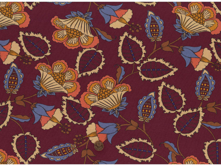 Jersey Blume bordeaux Avalana 