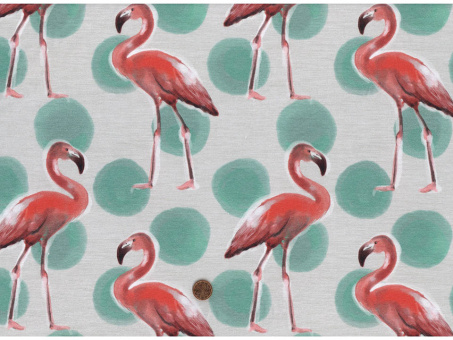 Jersey Flamingo gepunktet 