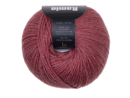 Atelier Zitron Ramie Deluxe Farbe 405 beere