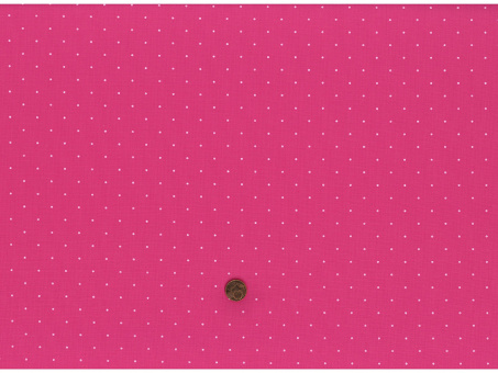 Trachtenbaumwollstoff gepunktet pink aus Österreich 