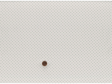 Trachtenbaumwollstoff gepunktet creme / grün 