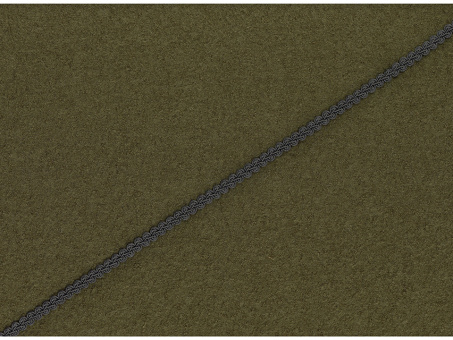 Posamentenborte 10mm anthrazit 